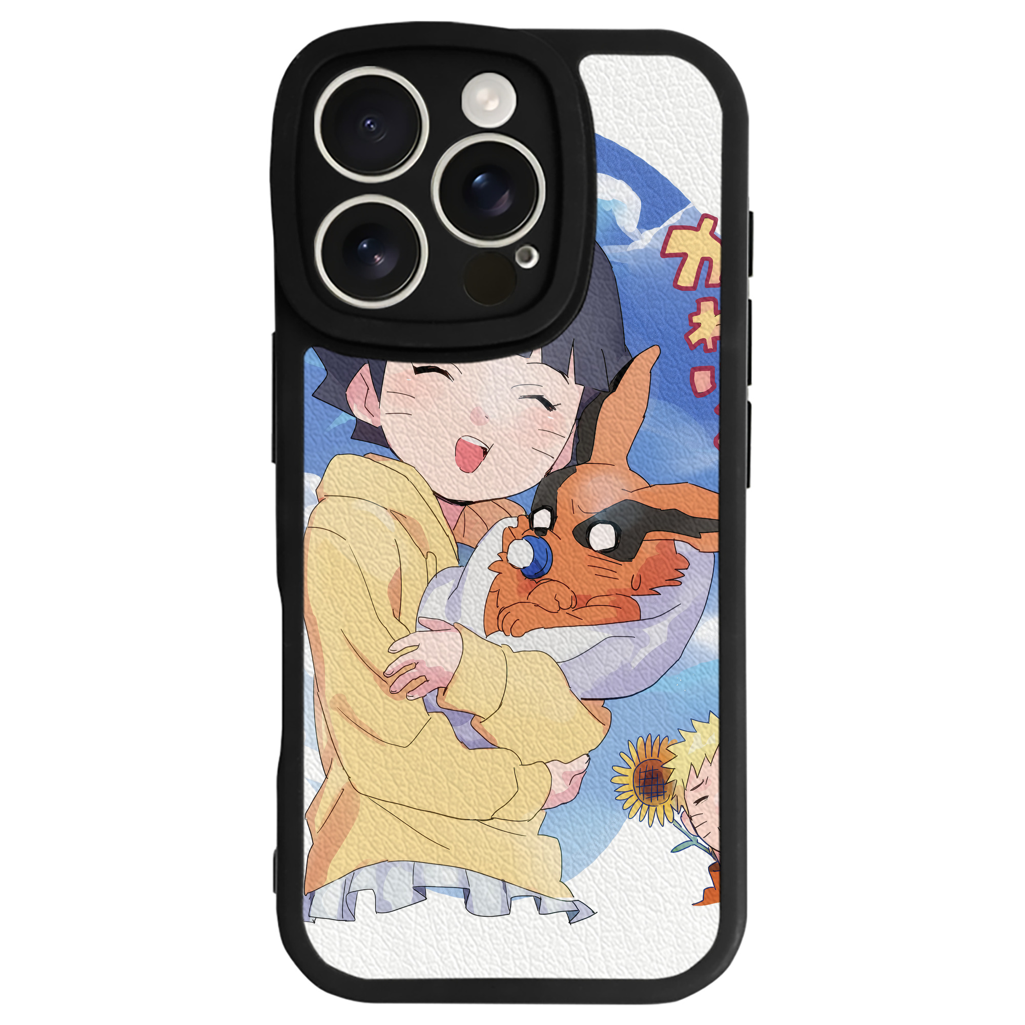 （画像用） NARUTO -ナルト- NARUTO -ナルト- 疾風伝 【iPhone 16シリーズ対応】シリコンスマホケース（レザー調） 材質：シリコン
